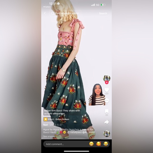 Gucci Vault x Agua Bendita Mandragora skirt - Picture 3 of 15